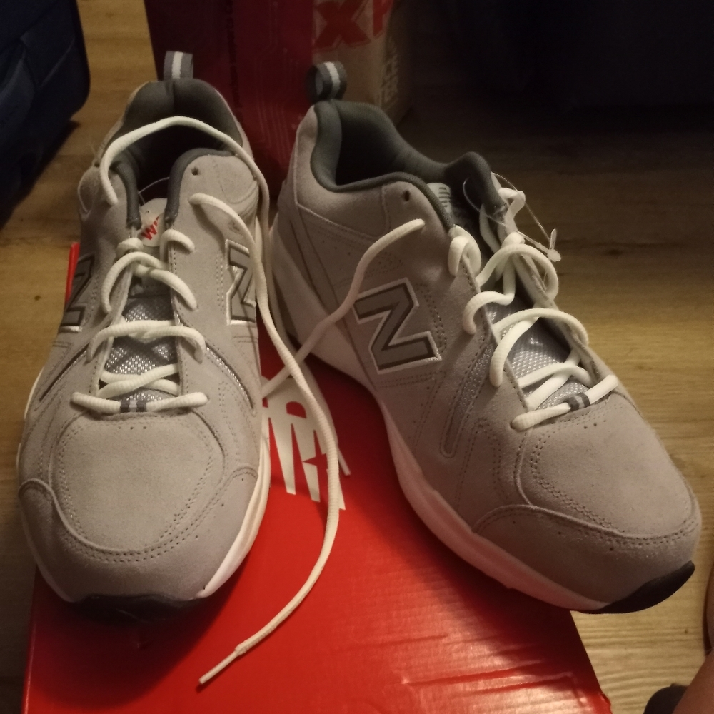 Grey sneakers